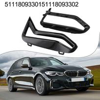 Pora Priekinio Buferio Šoninių Grotelių Juodos Apdailos BMW 3 G20 G21 M340i //nauja