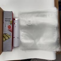 Automatinis vakuuminis sandariklis - Kompaktiškas, nešiojamas maisto konservavimo aparatas su USB įkrovimu, pusiau automatinis veikimas vakuuminio sandarinimo mašinai
