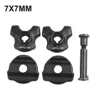 Dviračio sėdynės stiebo spaustukas Dviračio spaustukas anglies balnui 7x7mm