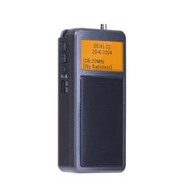 Mini nešiojamasis Bluetooth radijo kišeninis DSP FM stereofoninis radijas Belaidis Bluetooth garsiakalbis su žadintuvo foniniu apšvietimu ekrano įkrovimas juoda