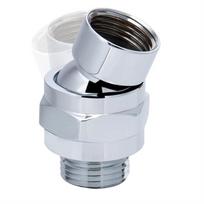 Shower Head Swivel Ball Adapter Universal Connector Joint Fits Fixed Hand Held Rain Shower Heads Extension Component