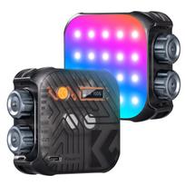 K&F Concept K&F RGB Full Color Light Built-in Battery 21 Lighting Effects Black