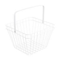 Metalinis krepšelis METAL BASKET WITH HANDLE, 26x25,5x17,5 cm