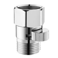 1x Dušo įjungimo/išjungimo vožtuvas 40mm Apsaugos nuo pratekėjimo dizainas Žalvarinis vandens reguliatorius white