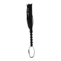 Extreme Short Flogger with Beaded Handle botagas