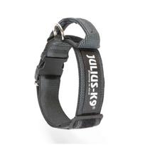 Julius K-9 Color & Gray with handle Antkaklis šunims su rankena (juodas) - Produkto Plotis 40mm