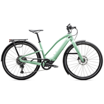 Specialized Turbo Vado SL 2 4.0 Step-Through elektrinis dviratis | Gloss Oasis - Dune White Frost