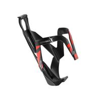 Elite Custom Race X gertuvės laikiklis | Black Glossy - Red Graphic