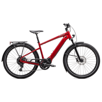 Specialized Turbo Vado 4.0 elektrinis dviratis | Red Tint - Satin Silver Reflective
