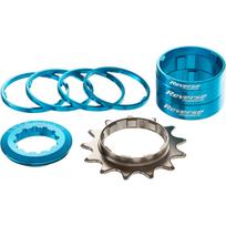 Reverse Components Single Speed konvertavimo rinkinys | Shimano HG | Sky Blue, 13T