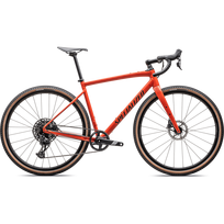 Specialized Diverge Comp E5 Gravel dviratis | Satin Deep Orange - Deep Lake