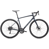 Specialized Diverge E5 Gravel dviratis | Satin Metallic Deep Lake - White