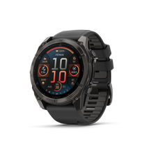 Garmin fēnix® 8 Amoled Titanium - Sapphire išmanusis laikrodis | 51 mm | Carbon Gray - Black