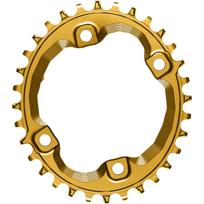 AbsoluteBlack XT OVAL M8000/MT700 dantratis | 96 BCD | 1x12/11/10 pavarų | Gold