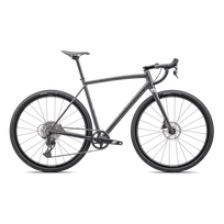 Specialized Crux DSW Comp gravel dviratis | Satin Smoke - Oak Green