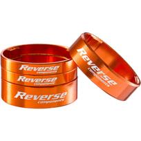 Reverse Components Ultra Light vairo aukštinimo adapteriai (Spacers) | 5/10mm | Orange | 4 vnt.