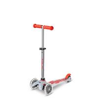 Mini Micro Deluxe Flux LED paspirtukas | Red