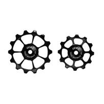 Cema SRAM AXS galinio perjungėjo ratukai | nerūdijantis plienas | 12 pavarų | Black