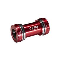Cema miniklio velenas | Shimano | BB30 68/73 mm | Keramika | Red