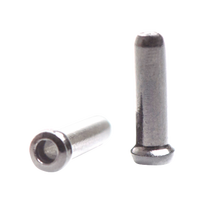 capgo OL pavarų troso antgaliukai | Silver (10 vnt)