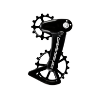 CeramicSpeed OSPW X  XT/XTR Oversized galinio perjungėjo kojelė su ratukais | Standard | Black