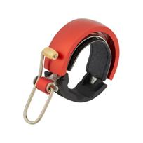Knog Oi Luxe Large skambutis | 23.8-31.8 mm | Red