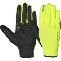 GripGrab Hurricane 2 Windproof Spring-Autumn pirštinės | Yellow Hi-Vis