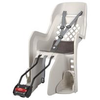 Polisport Joy FF 29" vaikiška kėdutė dviračiui ant rėmo | Cream Dark Grey
