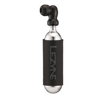 Lezyne Twin Speed Drive CO2 pompa su suspausto oro balionėliu 16 g | Gloss Black