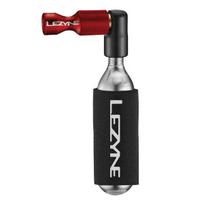 Lezyne Trigger Drive CO2 pompa su suspausto oro balionėliu 16 g | Gloss Red
