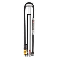 Lezyne Micro Floor Drive HPG pastatoma pompa | Gloss Silver