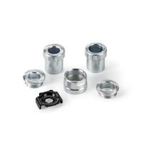 Elite Knurled Thru Axle adapteris | 135x10/12mm