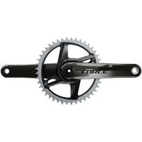SRAM Force 1 AXS DUB švaistikliai, 40T, 1x12-pavarų (Black/Silver), 172.5 mm