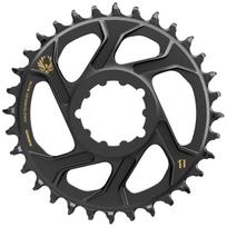 SRAM X-Sync 2 Eagle dantratis | 6mm Offset | DM | 1x11/12 pavarų | Black/Gold, 30T