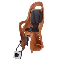 Polisport Groovy FF 29" vaikiška kėdutė dviračiui ant rėmo | Caramel Brown - Black