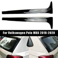 1 pora galinio lango šoninio spoilerio kairės ir dešinės pusės VW Polo MK6 2018-2020 Netinka GTI/GTR