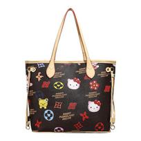 Niche Spoof Tote Commuting Cartoon Versatile Handbag for Women