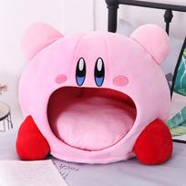 Anime Žaidimai Kirby Periferinė Pliušinė Lėlė Juokinga Miego Pagalvė Minkštas Augintinio Katės Lizdas Kawaii Iškamša Žaislas Augintinio Gultas Dekora Miela Dovana Vaikams 50X45cm rožinė