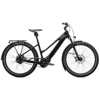 Specialized Turbo Vado 5.0 IGH Step-Through elektrinis dviratis | Castblack - Satin Silver Reflective