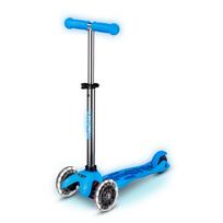 Mini Micro Deluxe Glow LED paspirtukas | Arctic Blue