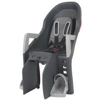 Polisport Guppy Maxi+ CFS vaikiška kėdutė dviračiui ant bagažinės | Dark Grey - Silver