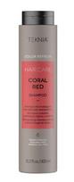 Dažantis šampūnas plaukams LAKME Teknia Color Refresh Coral Red Shampoo LAK44232, raudonos spalvos, 300 ml