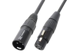 CX35-3 Kabelis XLR vyriškas/moteris 3m juodas