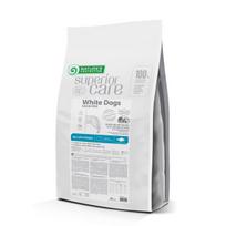 Nature's Protection Superior Care visų dydžių ir amžiaus grupių baltakailiams šunims su balta žuvimi, 10 kg