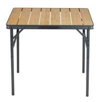 Kempingo stalas All-Ride, 75x55 cm, rudas