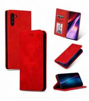 Dėklas Business Style Xiaomi Redmi Note 14 Pro 4G raudonas