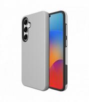Dėklas Perfectionists Triangle Case Samsung A266 A26 5G sidabrinis