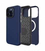 Dėklas Perfectionists Triangle Mag Case Apple iPhone 13 Pro Max tamsiai mėlynas