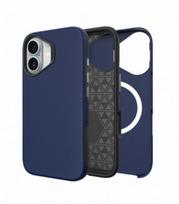 Dėklas Perfectionists Triangle Mag Case Apple iPhone 15 tamsiai mėlynas