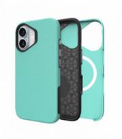 Dėklas Perfectionists Triangle Mag Case Apple iPhone 16 Plus žalias